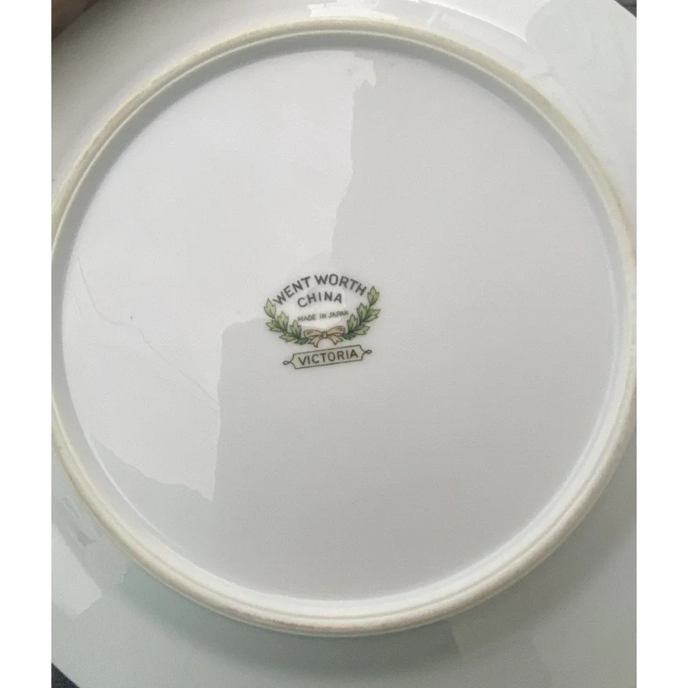 Wentworth‎ China Victoria Raised Jewel 3D Dinner Plate  RARE  Discontinued HTF